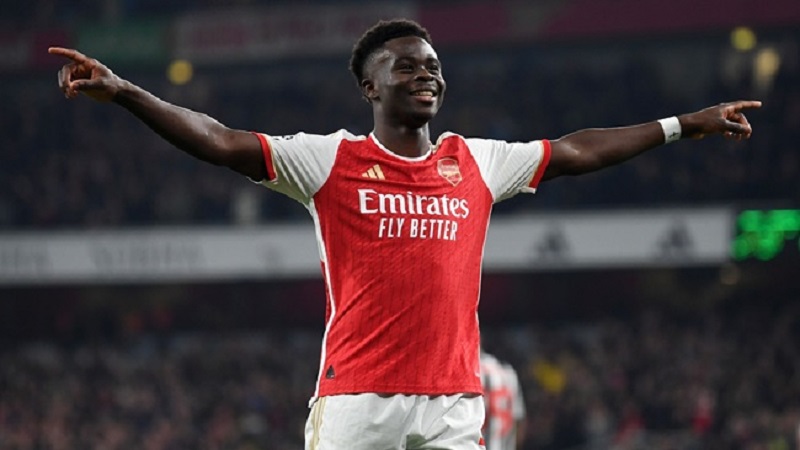 Bukayo Saka hồi phục chấn thương, sẵn sàng chinh chiến cùng Arsenal